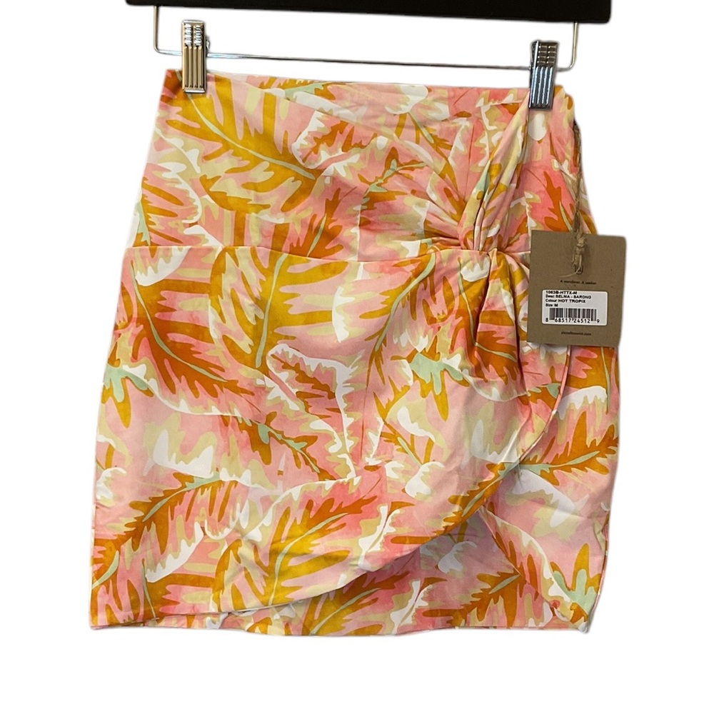Stone Fox Swim Selma Sarong Hot Tropix Size M
